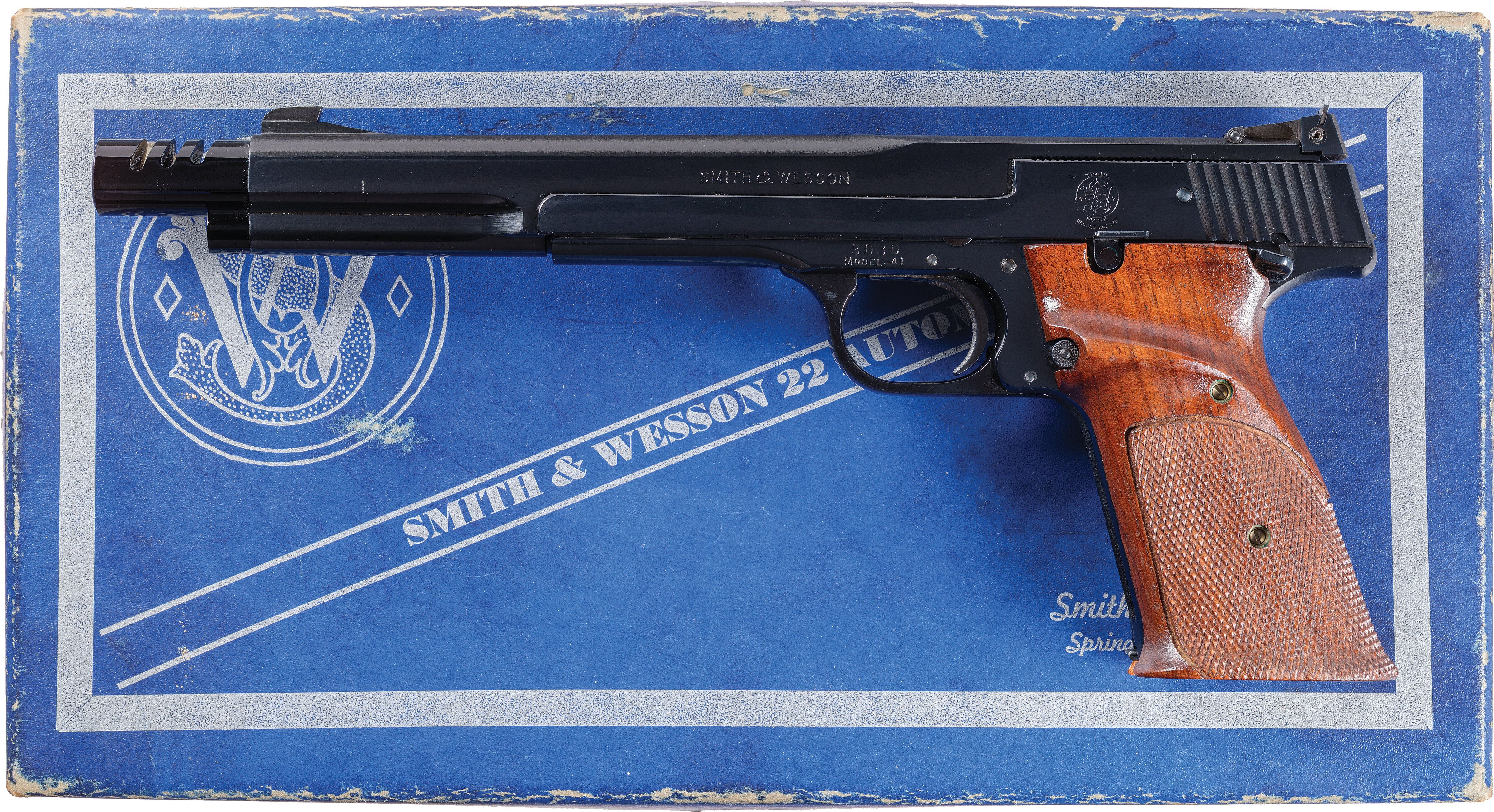 Smith & Wesson Model 41 Pistol with Box and Factory Letter | Rock