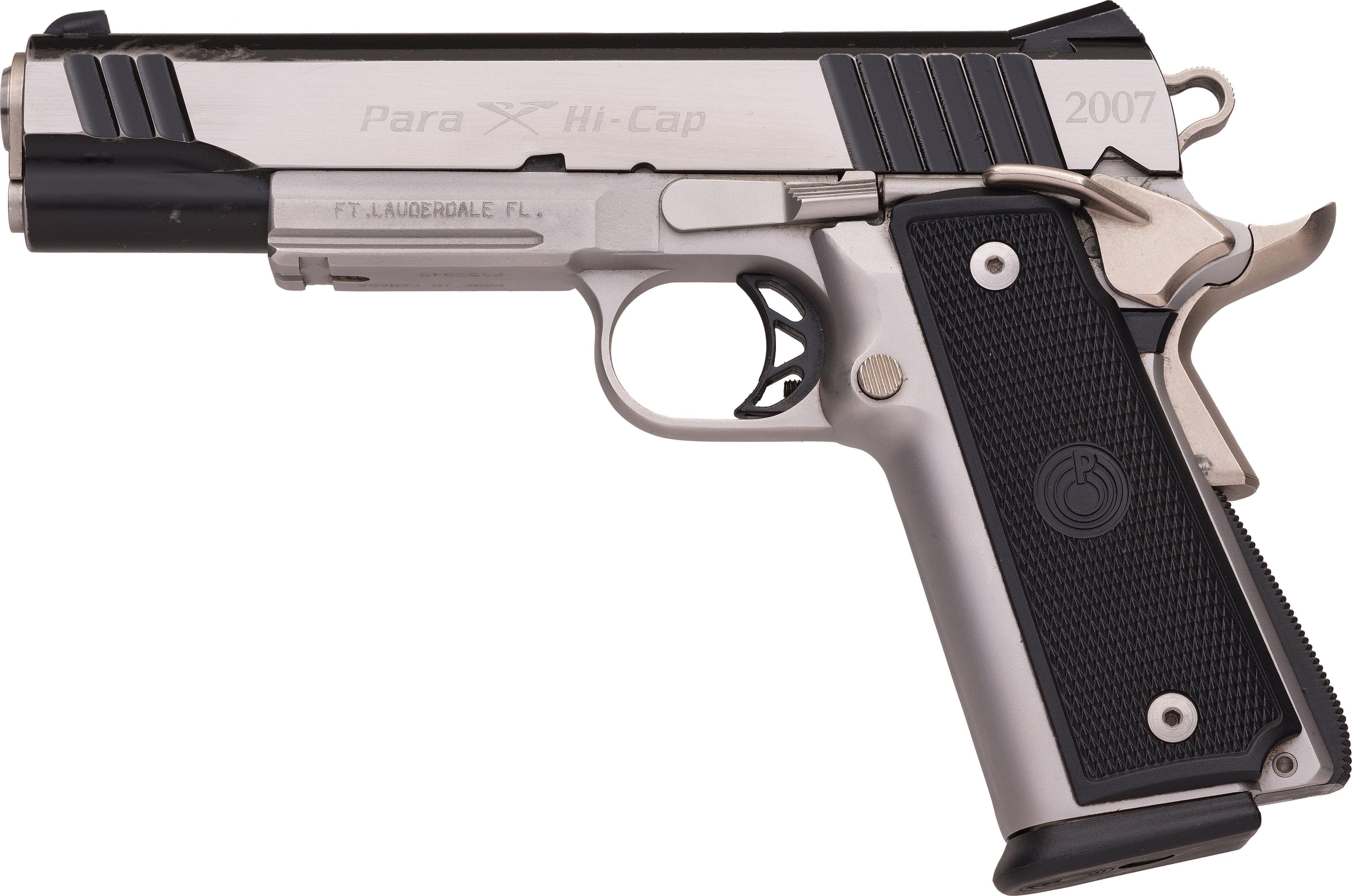 Texas Ranger Carried Para Ordnance Hi-Cap Pistol, Belts, Badges | Rock ...