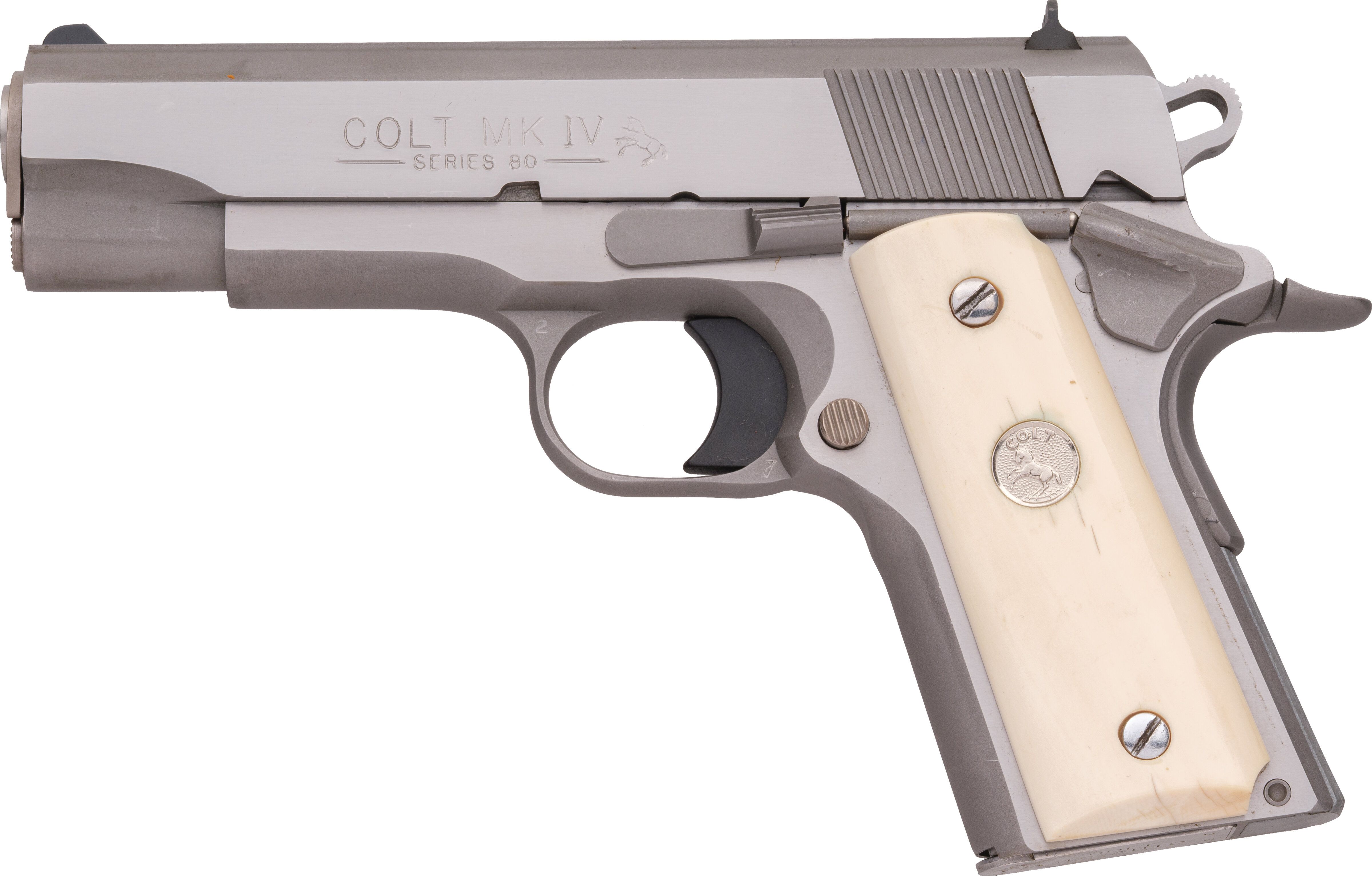 Texas Ranger's Colt Mk IV Series 80 Combat Commander Pistol | Rock