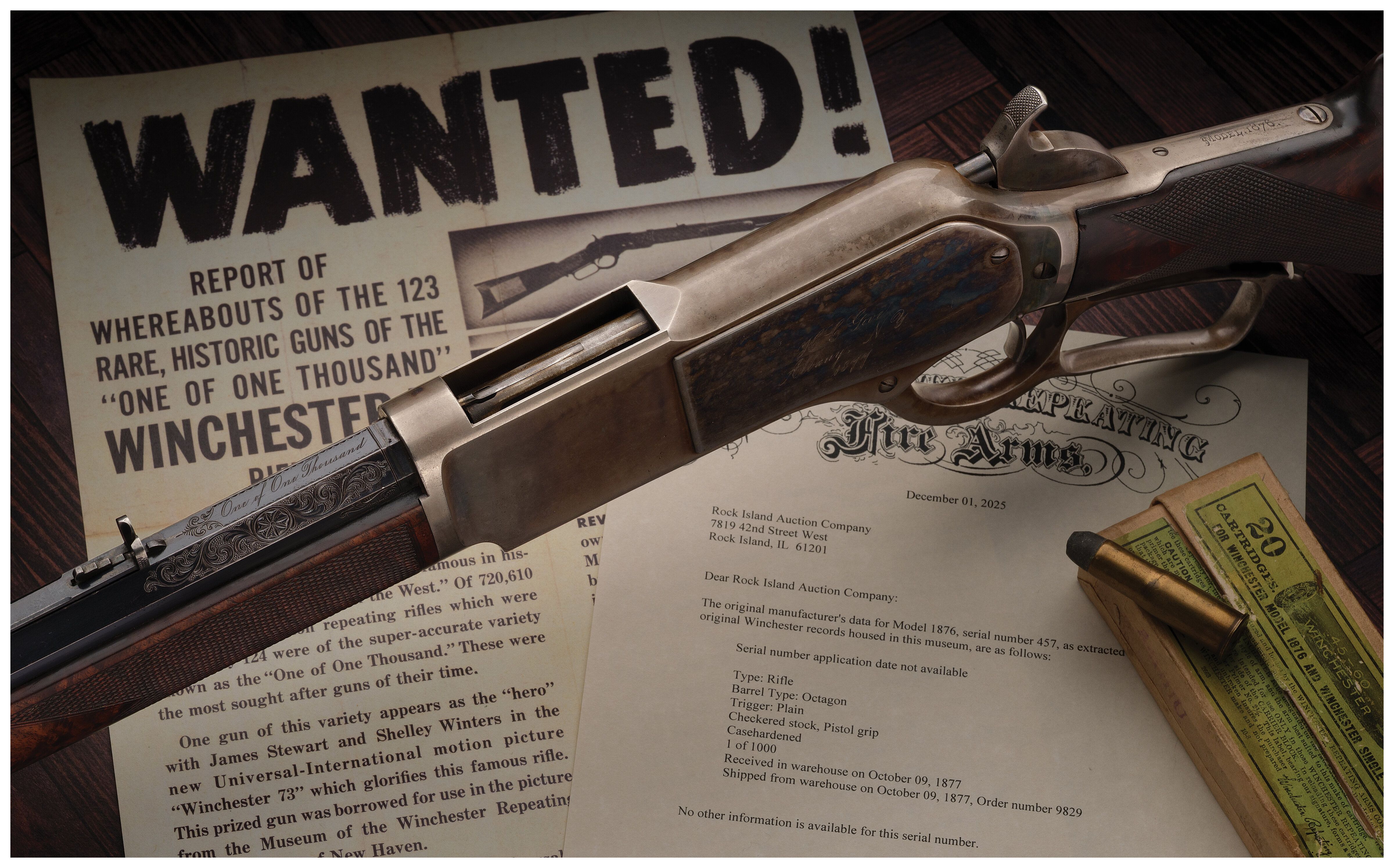 Inscribed Winchester 