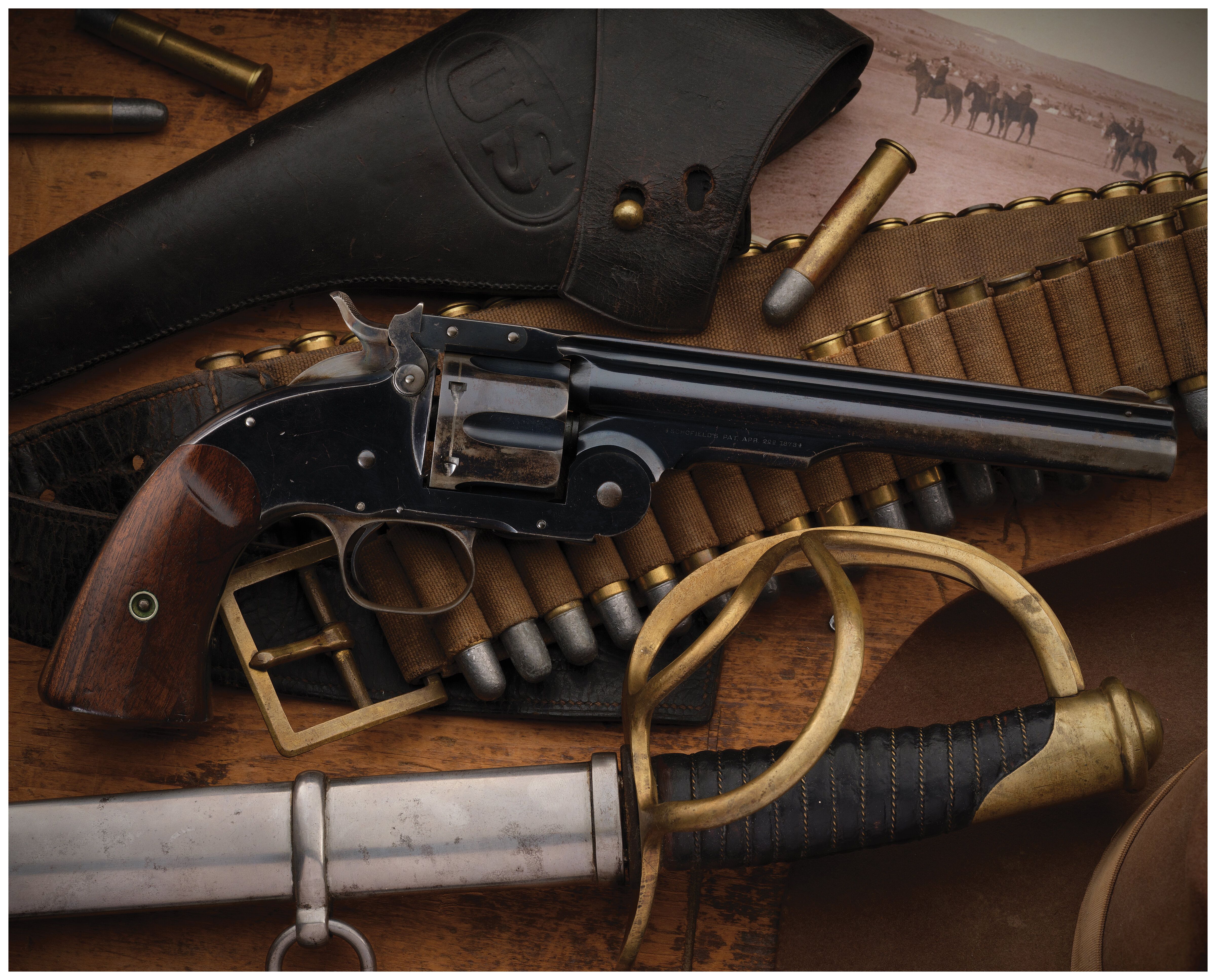 U.S. Smith & Wesson No. 3 First Model Schofield Revolver | Rock