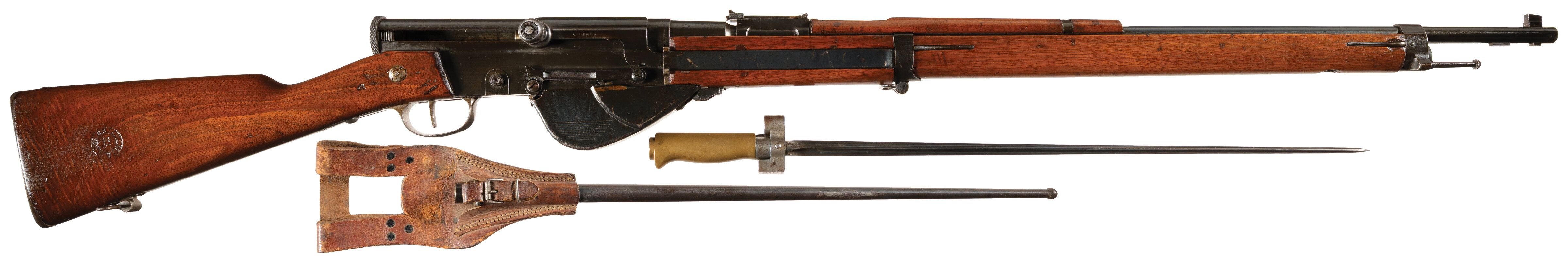 WWI French RSC Model 1917 Semi-Automatic Rifle with Bayonet | Rock ...