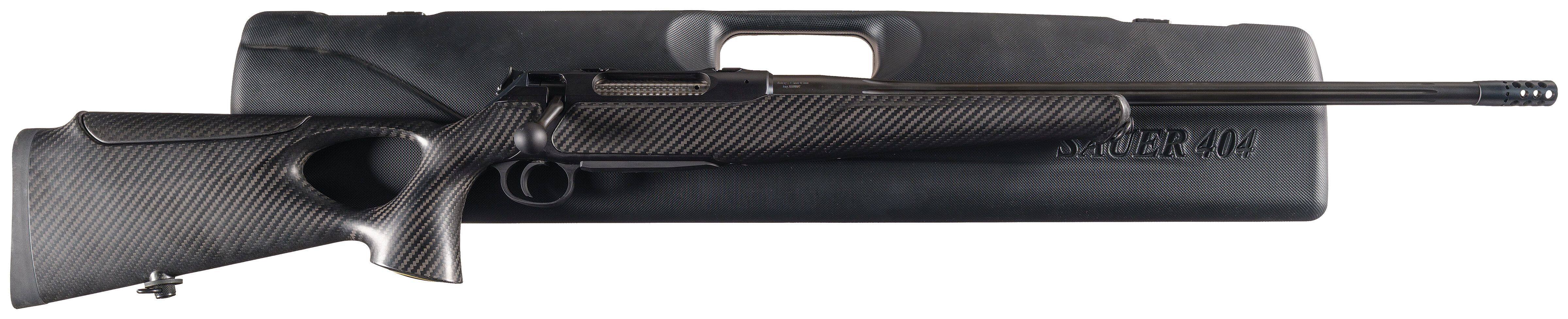 J. P. Sauer Model 404 Bolt Action Rifle with Box and Case | Rock Island ...