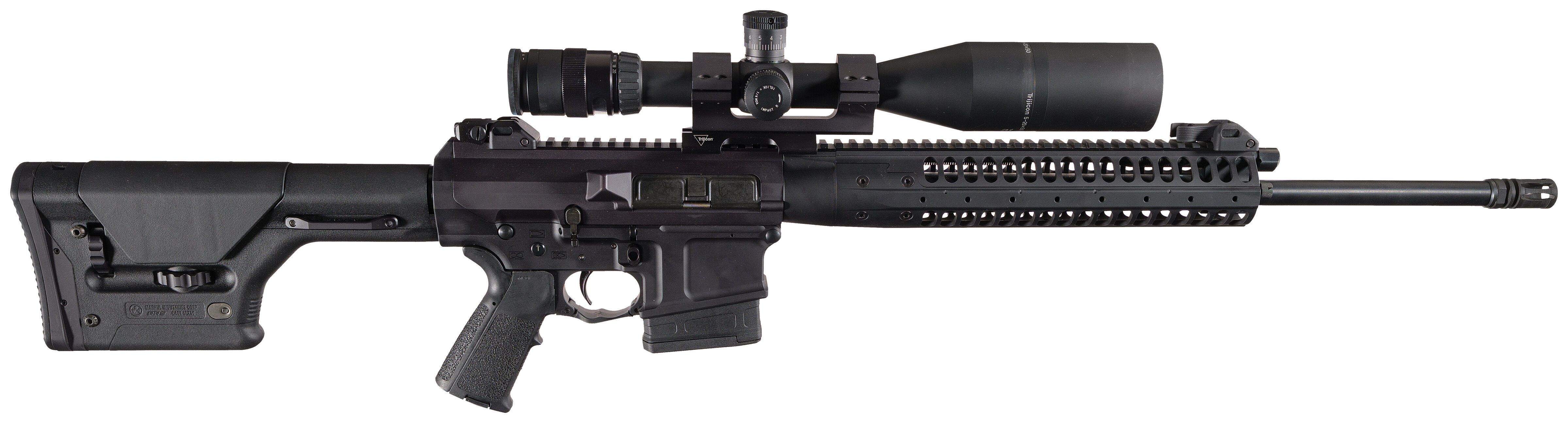 Level Marksman Rifle LWRC International R.E.P.R. Marksman Rifle with Trijicon Scope | Rock ...
