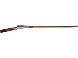 Unidentified Brass Framed Matchlock Pepperbox Hand Cannon | Rock