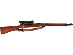 World War II Japanese Type 99 Sniper Rifle with 4x Sniper Scope