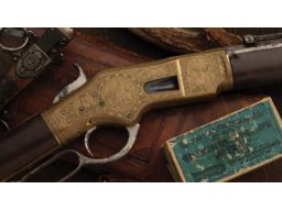 Annie Oakley's C.F. Ulrich Jr. Engraved Marlin Model 1893 Rifle
