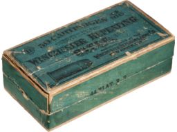 Vintage Box of Union Metallic Cartridge Co. .44 Henry Flat Rimfi