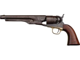 Colt Revolver with Mershon & Hollingsworth Self-Cocking Device