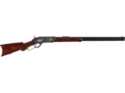 Arnold Griebel Relief Engraved Gold Inlaid Winchester Model 71