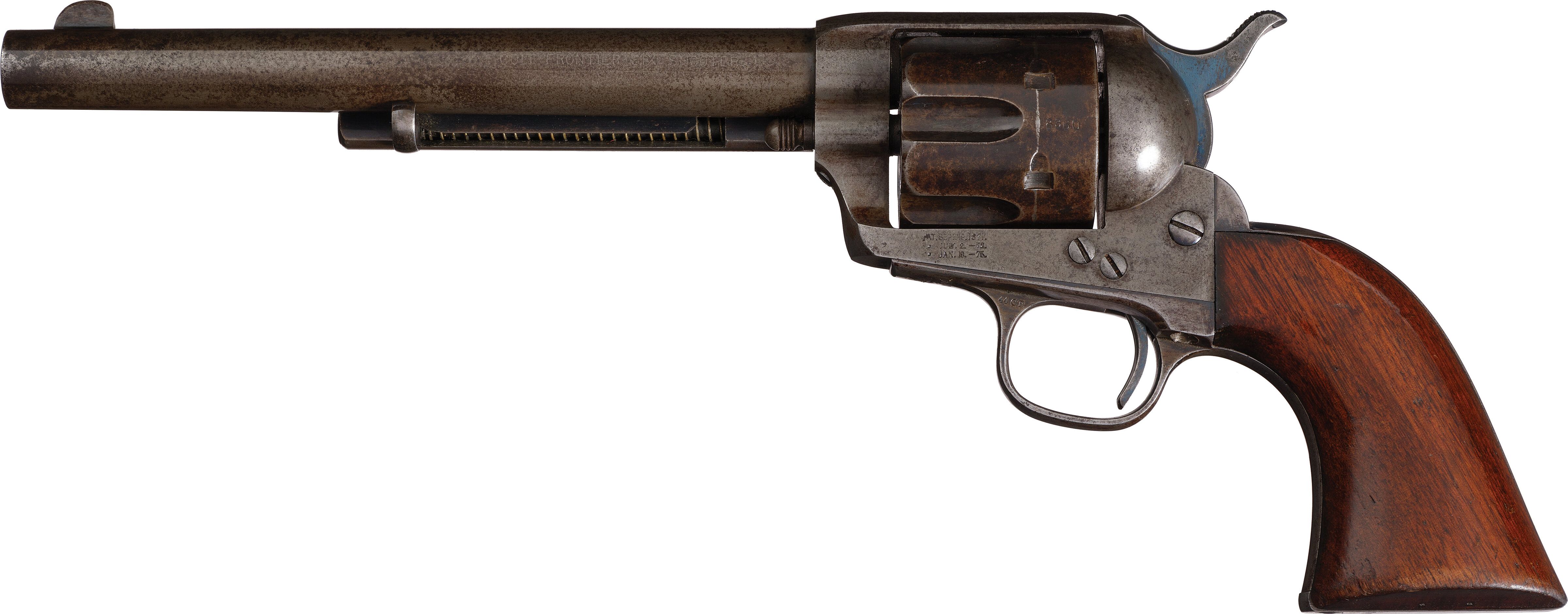 The Isle Rocks Antique Colt Frontier Six Shooter Single Action Army Revolver | Rock ...