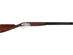 L.D. Nimschke Engraved Spencer Arms Slide Action Shotgun | Rock