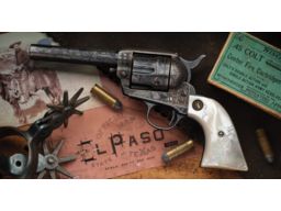 Factory Engraved Colt 1st Generation Single Action Army Revolver