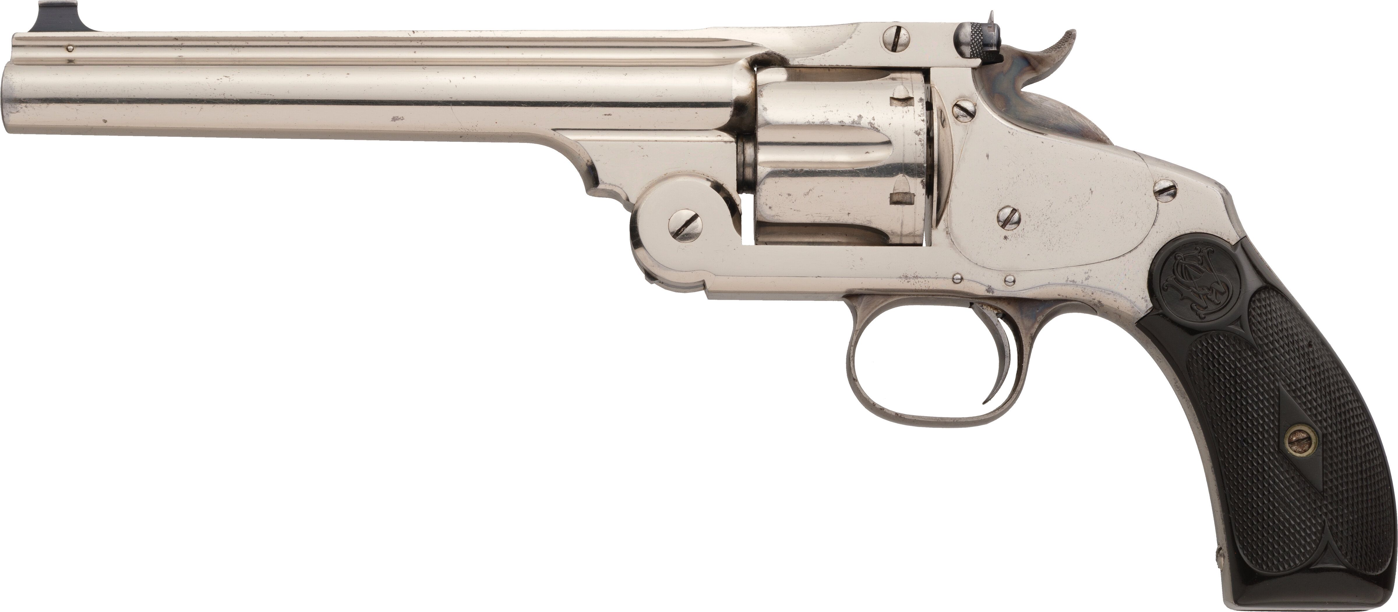 Triangular Revolver Smith & Wesson New Model No. 3 Target Single Action Revolver | Rock ...