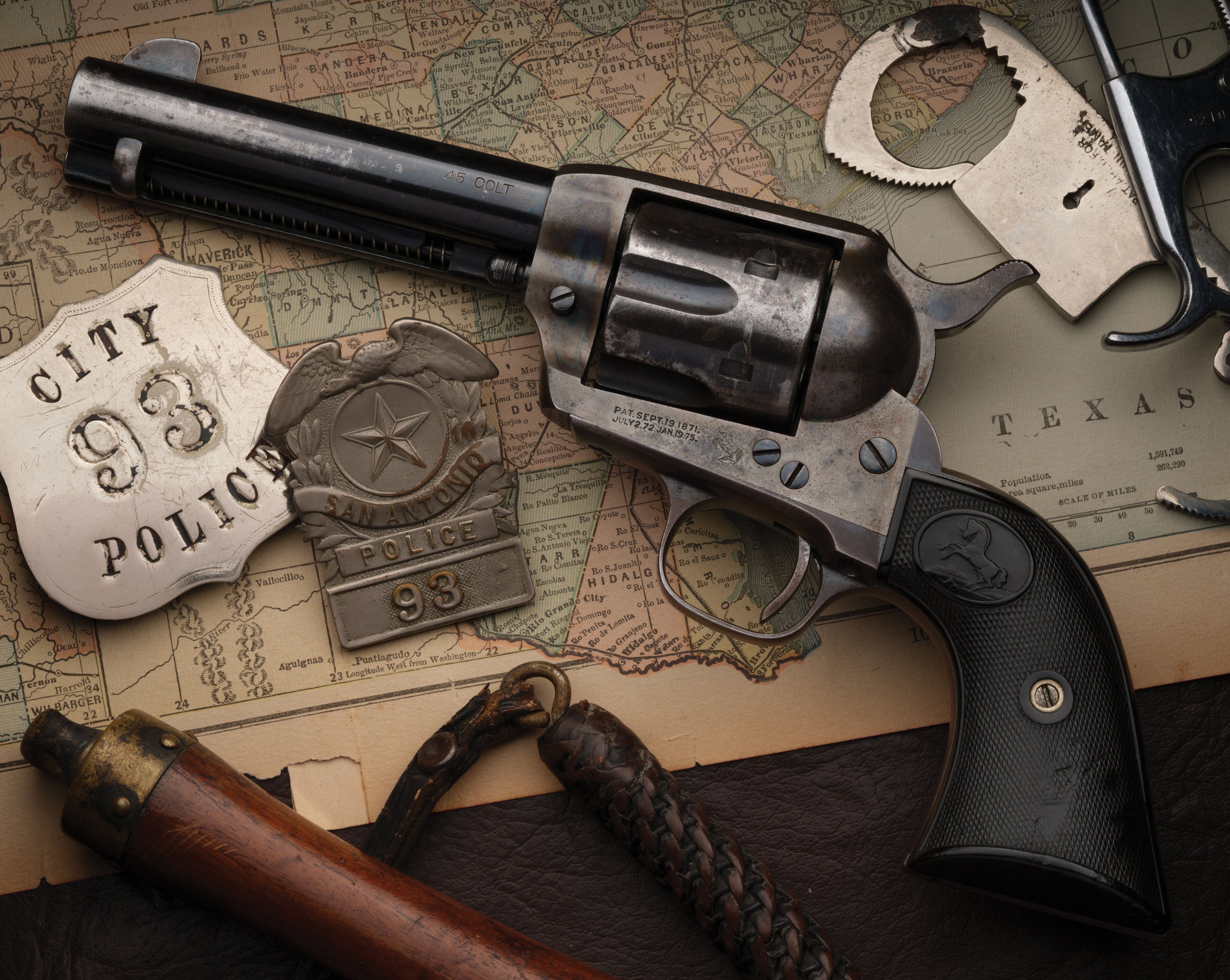 San Antonio Police Colt Single Action Army Revolver | Rock Island Auction