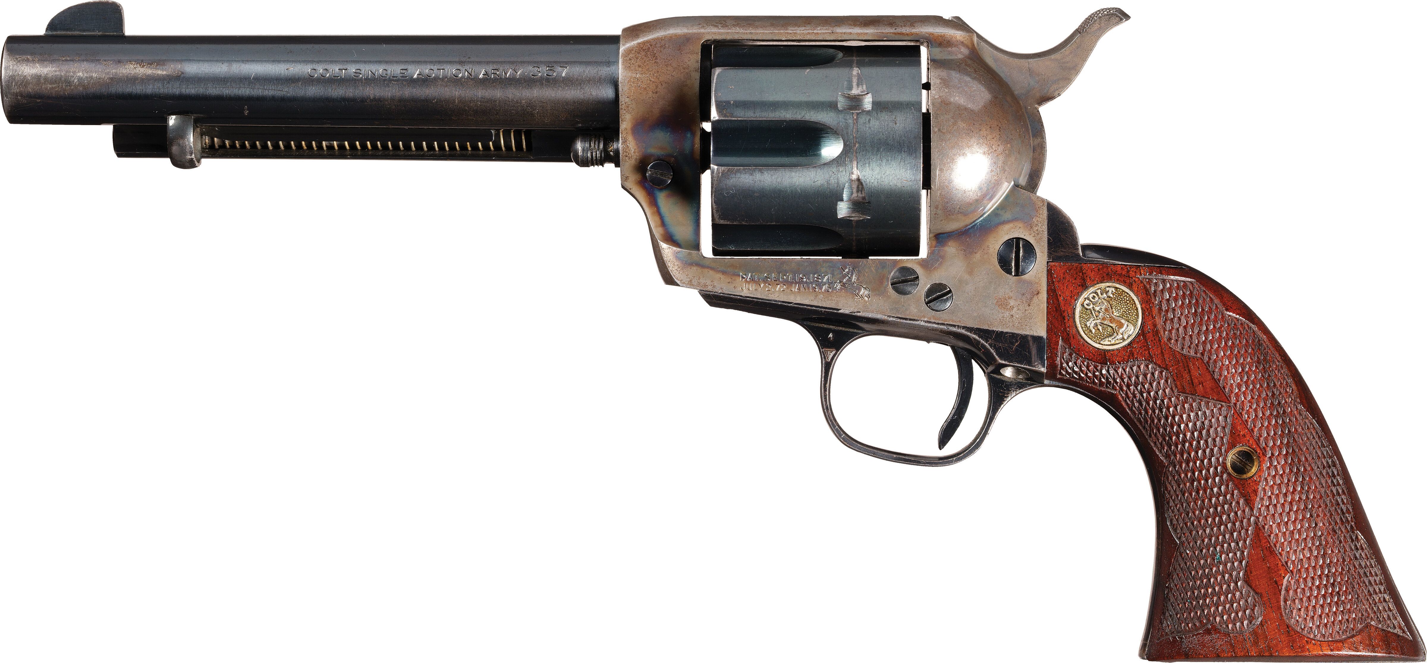 Colt Single Action Army Revolver in Desirable .357 Magnum | Rock Island ...