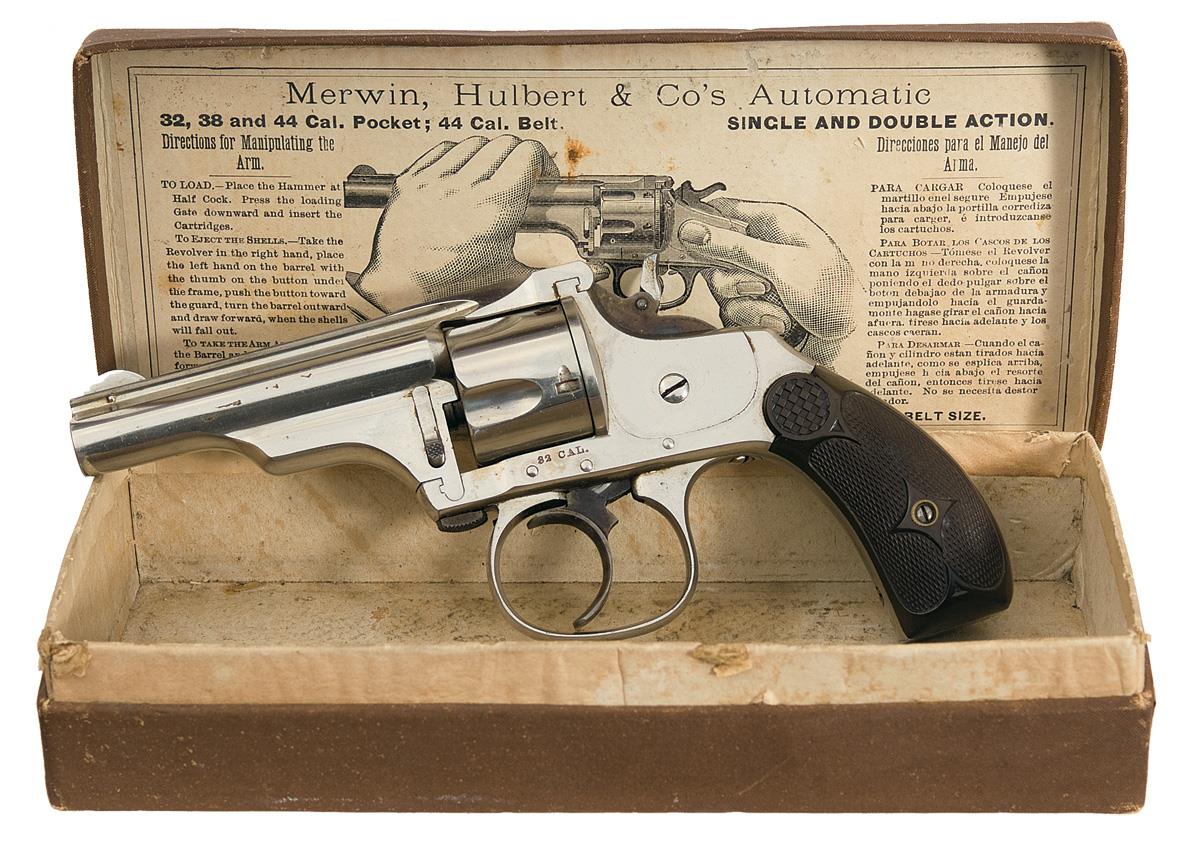 Merwin Hulbert & Co DA Revolver 32 S&W | Rock Island Auction