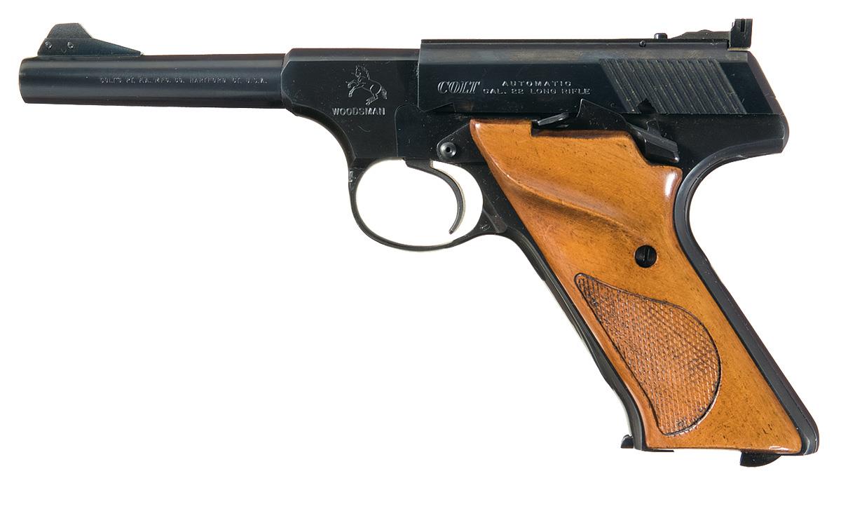 Colt Woodsman Third Series Target Pistol with Extra Magazine | Rock ...