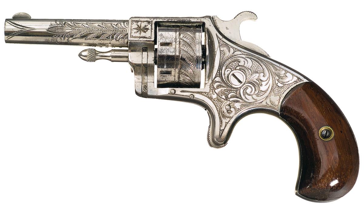 Hopkins & Allen Blue Jacket Revolver 22 | Rock Island Auction