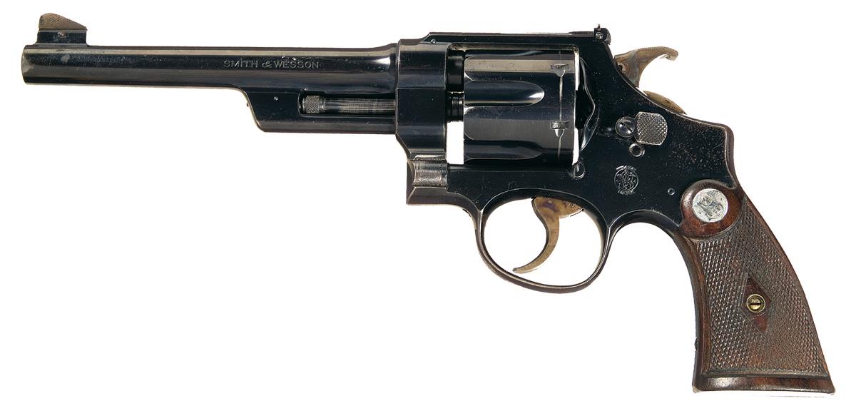 超レア商品 SMITH & WESSON .38ペシャル刻印入りリボルバー型 Smith & Wesson 38/44 Revolver 38 S&W special | Rock Island Auction