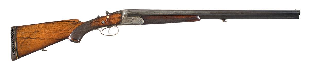 Two Long Guns -A) Belgian Over Under Hammer .410 Shotgun | Rock Island ...