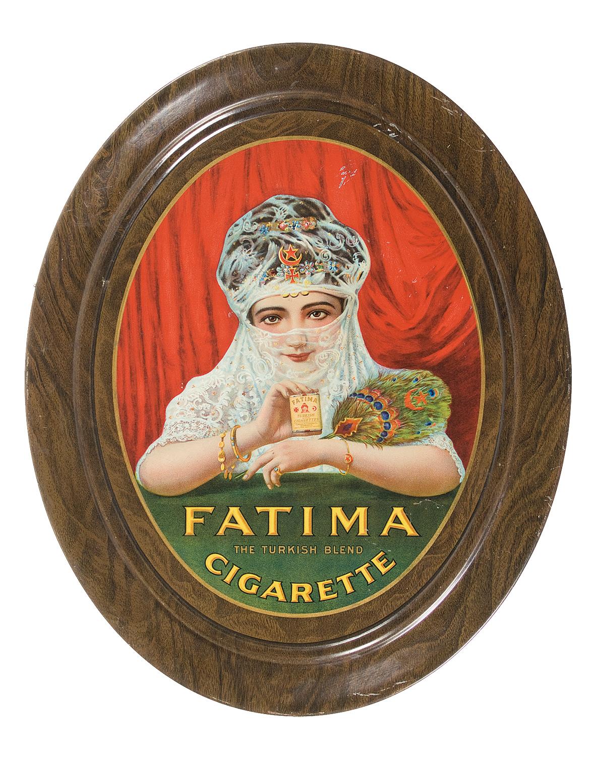 Fatima Cigarette Advertising Sign