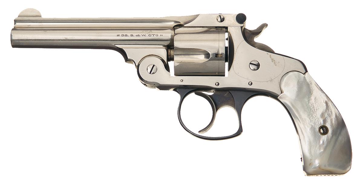 Two Smith And Wesson 38 Top Break Da Revolvers Rock Island Auction 