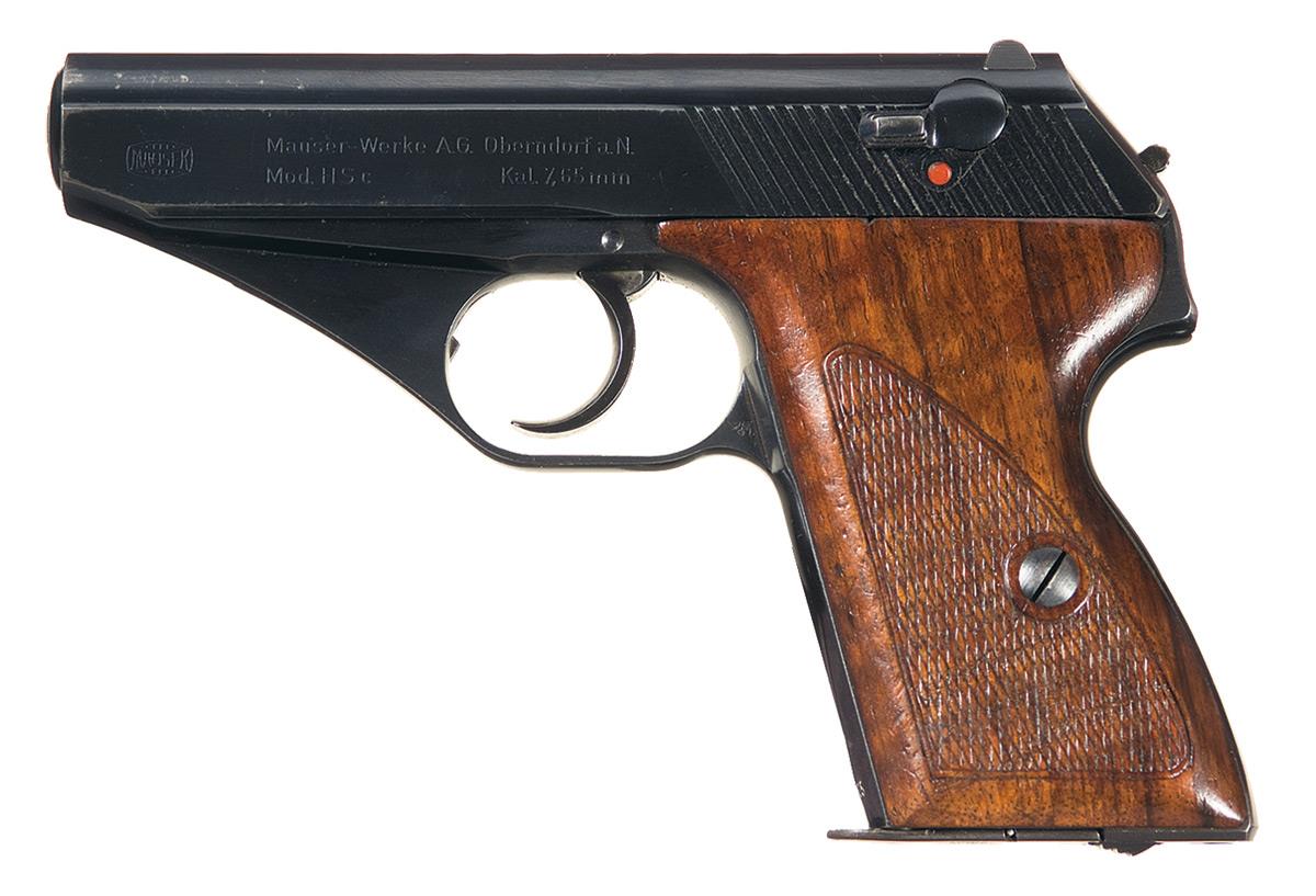 WWII German Mauser HSc Police Pocket Pistol | Rock Island Auction