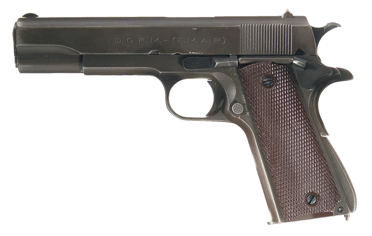 D.G.F.M. F.M.A.P 1927 Pistol 45 ACP Rock Island Auction