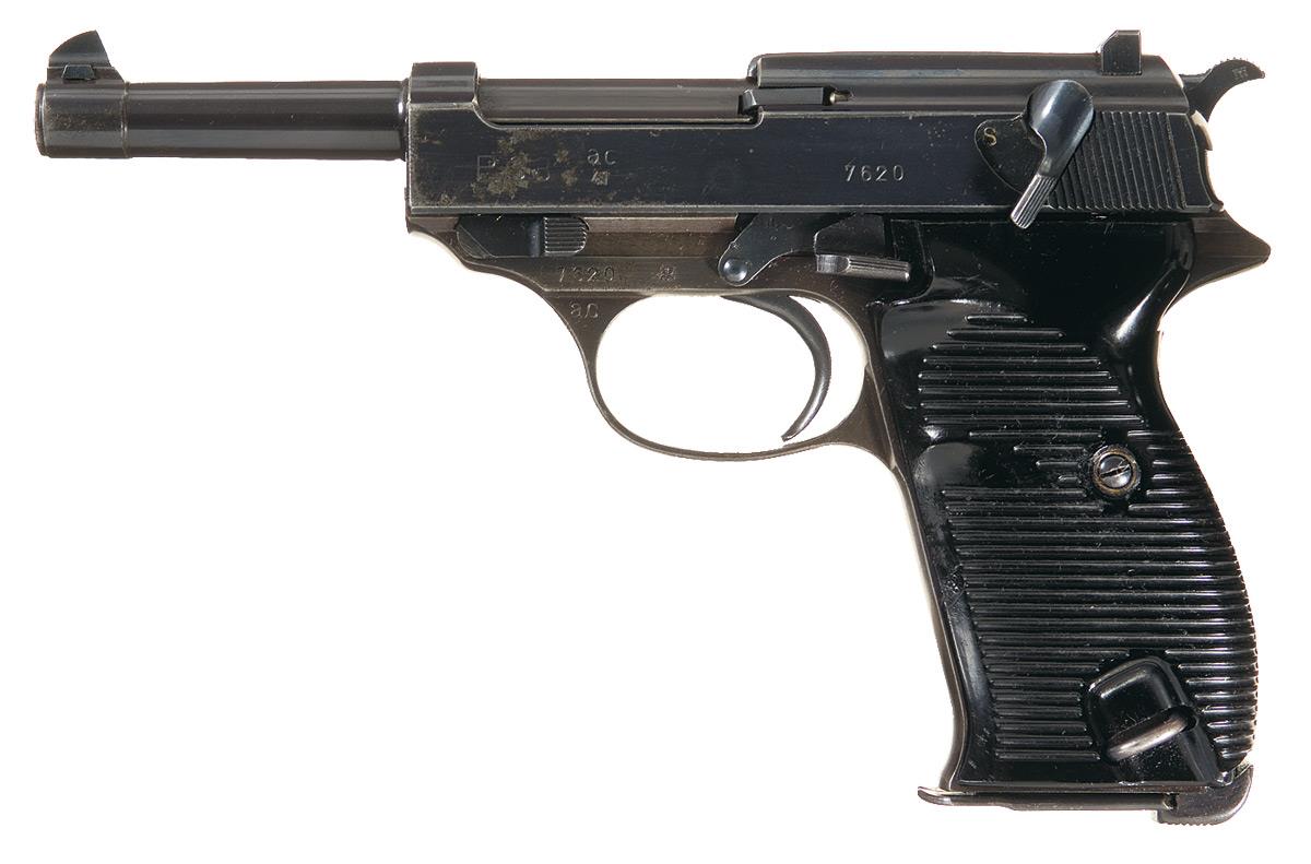 Scarce WWII German First Variation ac-41 P-38 Pistol | Rock Island