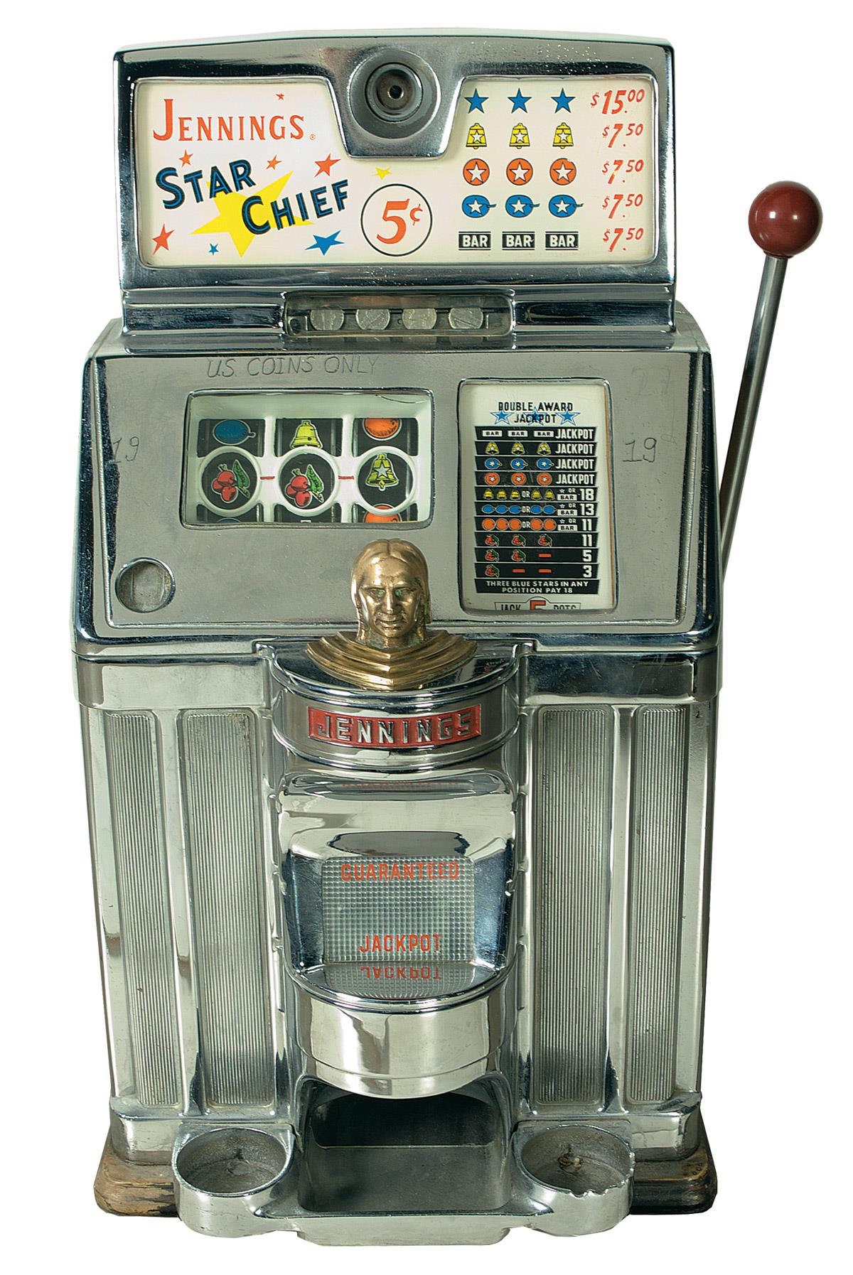 jennings star chief slot machine