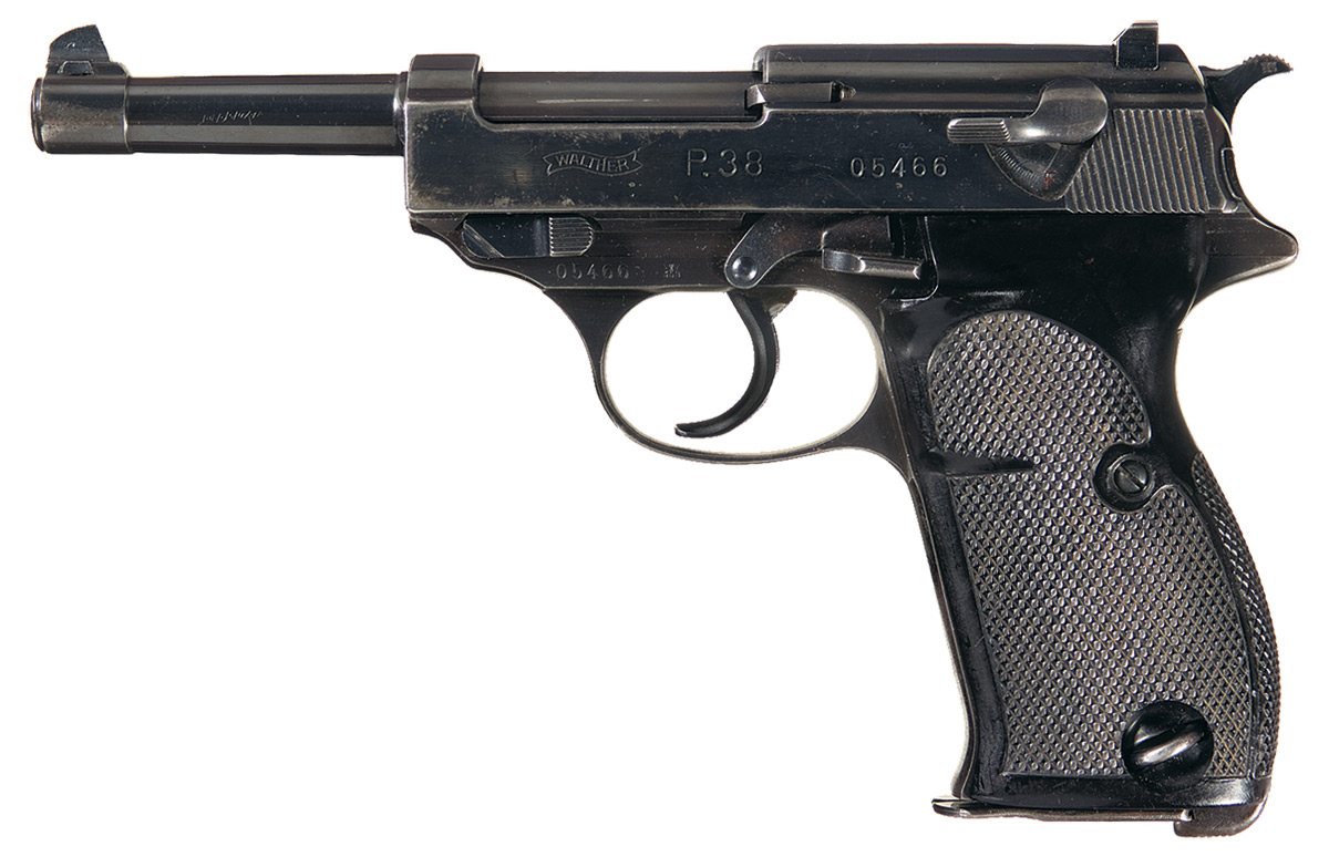 Scarce Walther Zero Series P-38 Pistol | Rock Island Auction