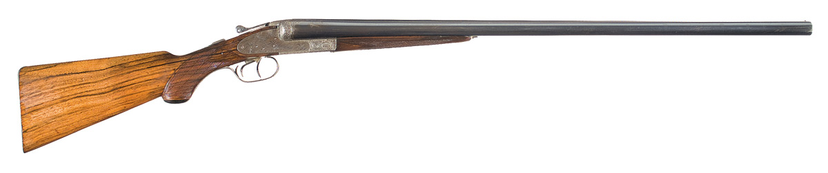 Engraved Pieper Double Barrel Side Lock Shotgun | Rock Island Auction