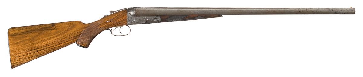 parker double barrel shotgun invencible