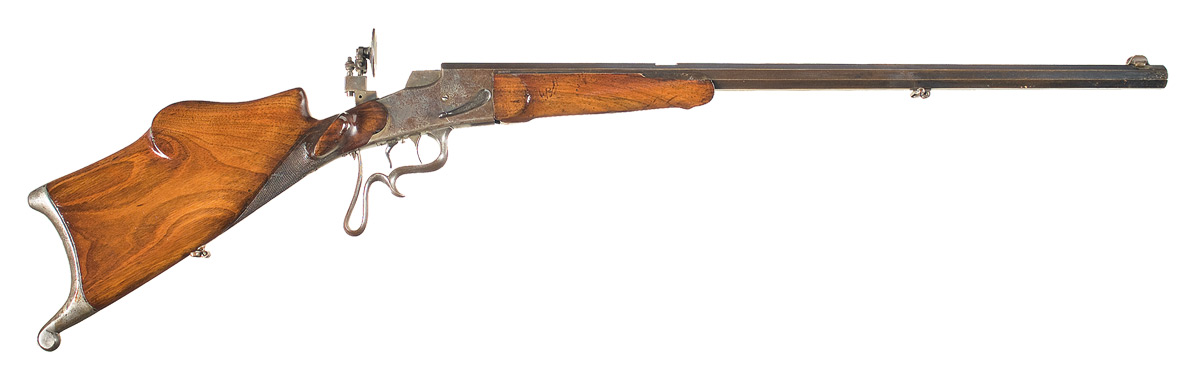 German Schuetzen Single Shot Breech Loading Rifle | Rock Island Auction