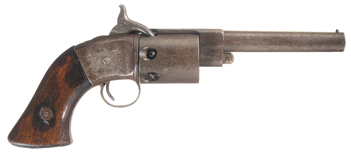 Old Springfield Revolver Springfield Arms Company Belt Revolver 31 | Rock Island Auction
