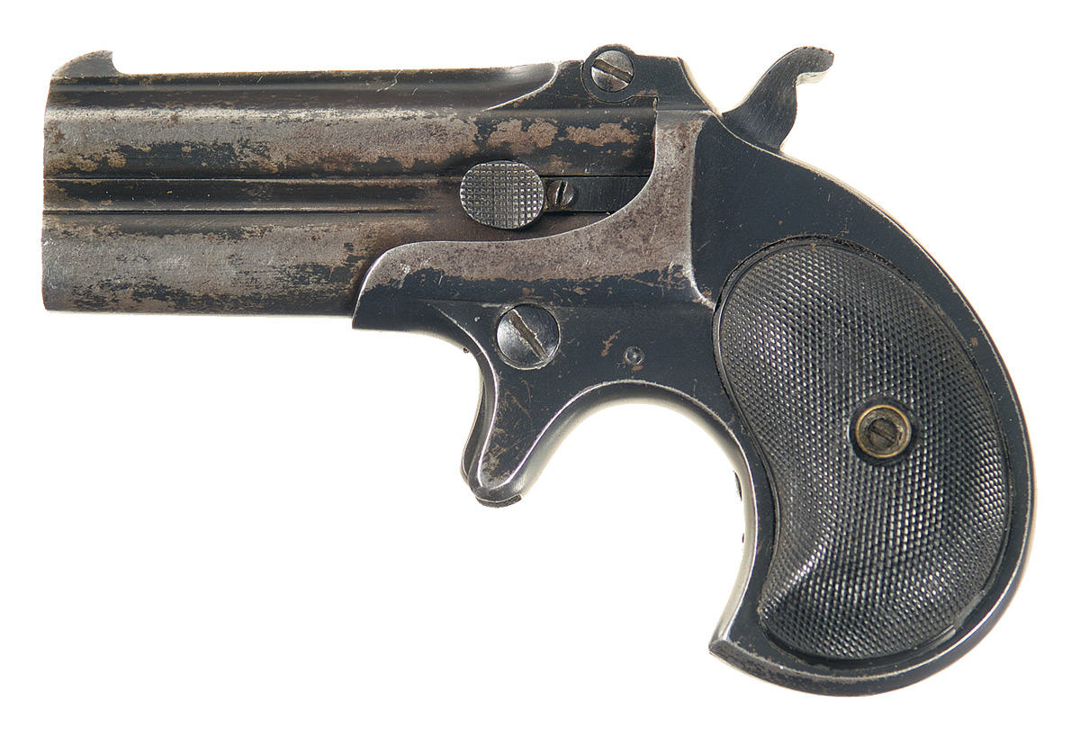 Remington Over/Under Double Barrel Derringer | Rock Island Auction