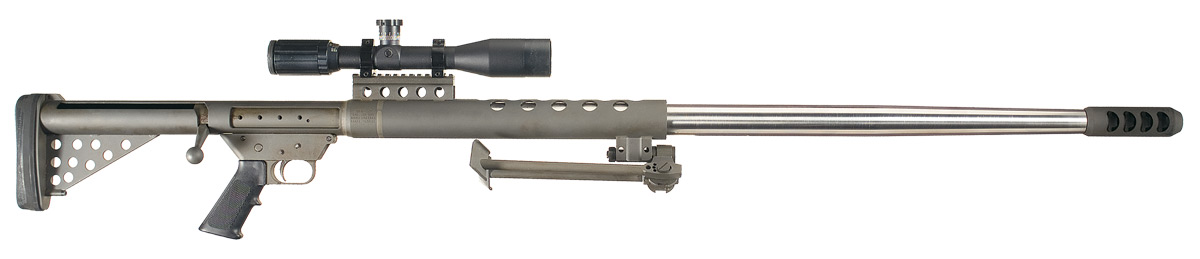 Serbu BFG-50 Single Shot Bolt Action 50 BMG Rifle with Scope, Bi | Rock ...