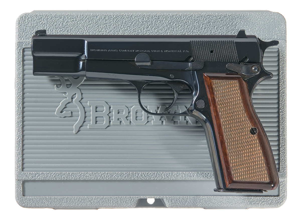 Browning High Power Semi-Automatic Pistol with Case | Rock Island 