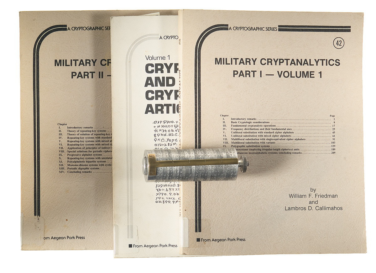 United States Navy CSP 488 Cylindrical Cipher Device, with Books | Rock  Island Auction