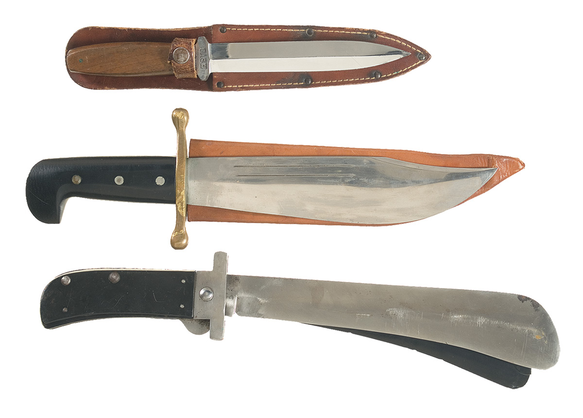 Three WWIIEra Case Knives Rock Island Auction