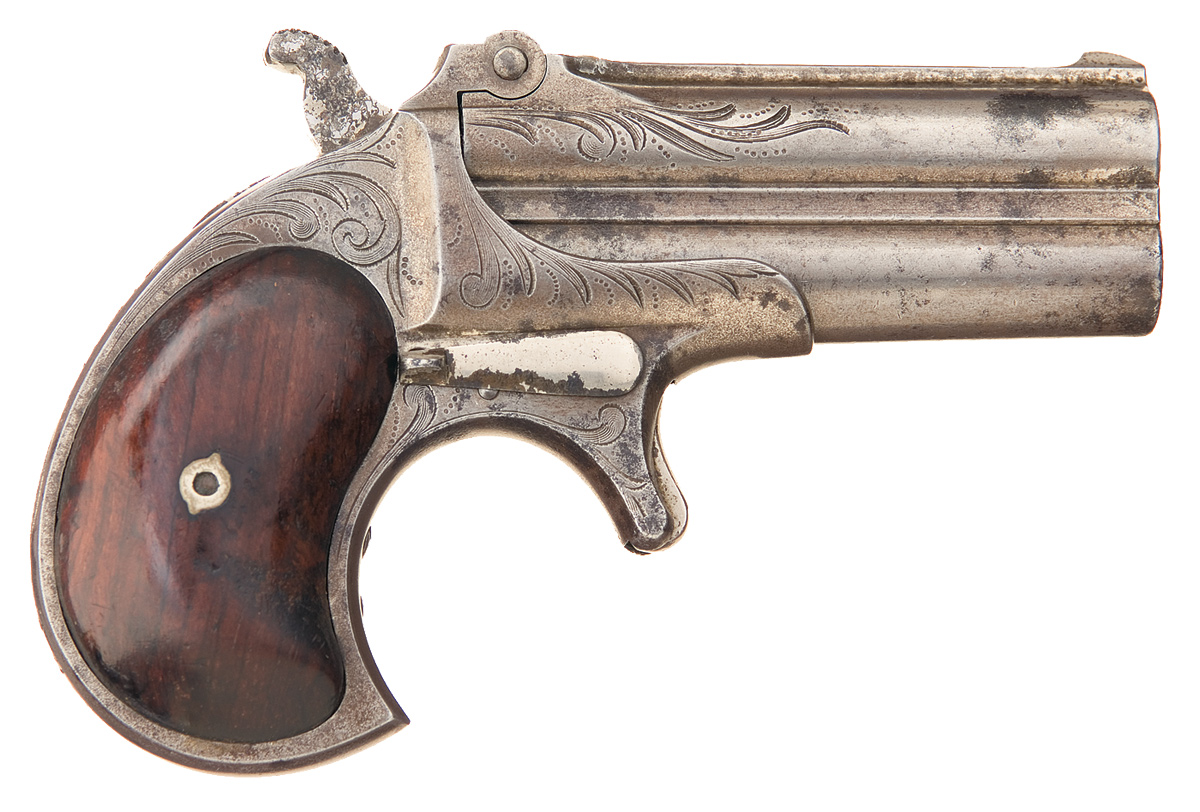 Factory Engraved Remington Over/Under Double Barrel Derringer | Rock ...