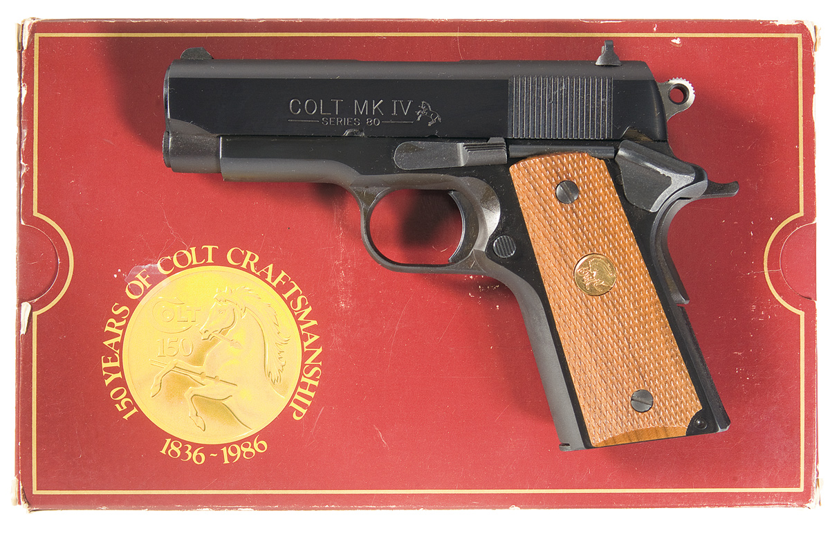 Serie 80. Кольт 45-го калибра. Colt MK IV Series 80 Combat. Colt .45 Automatic. Colt Officer's ACP.