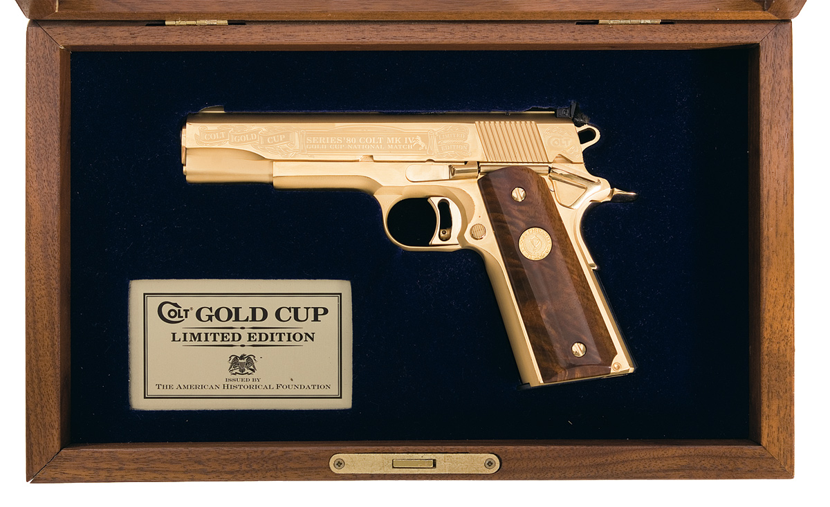 ジャンク】COLT GOLD CUP SUPER LONG .45Aガスガン