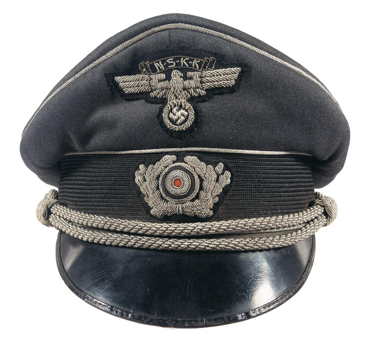 Rare NSKK Officer's Cap | Rock Island Auction