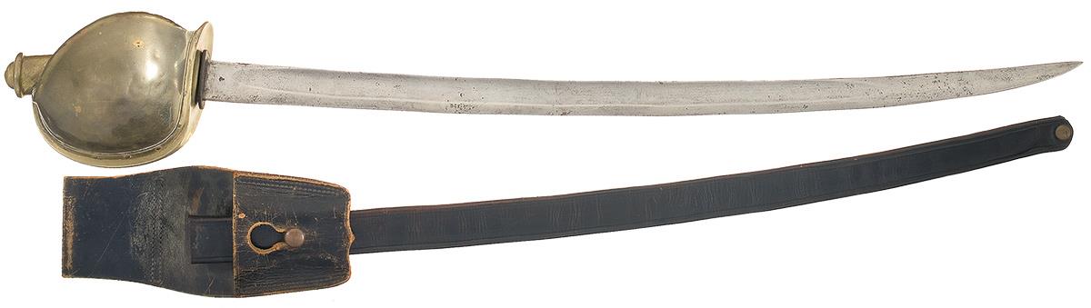 U S Ames Model 1860 Naval Cutlass With Sheath Rock Island Auction