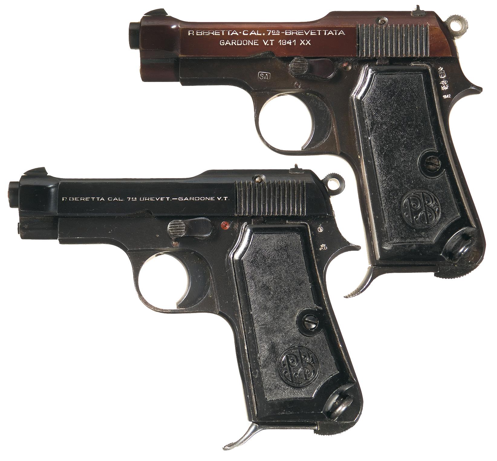 Two Beretta Model 1935 Semi-Automatic Pistols | Rock Island Auction