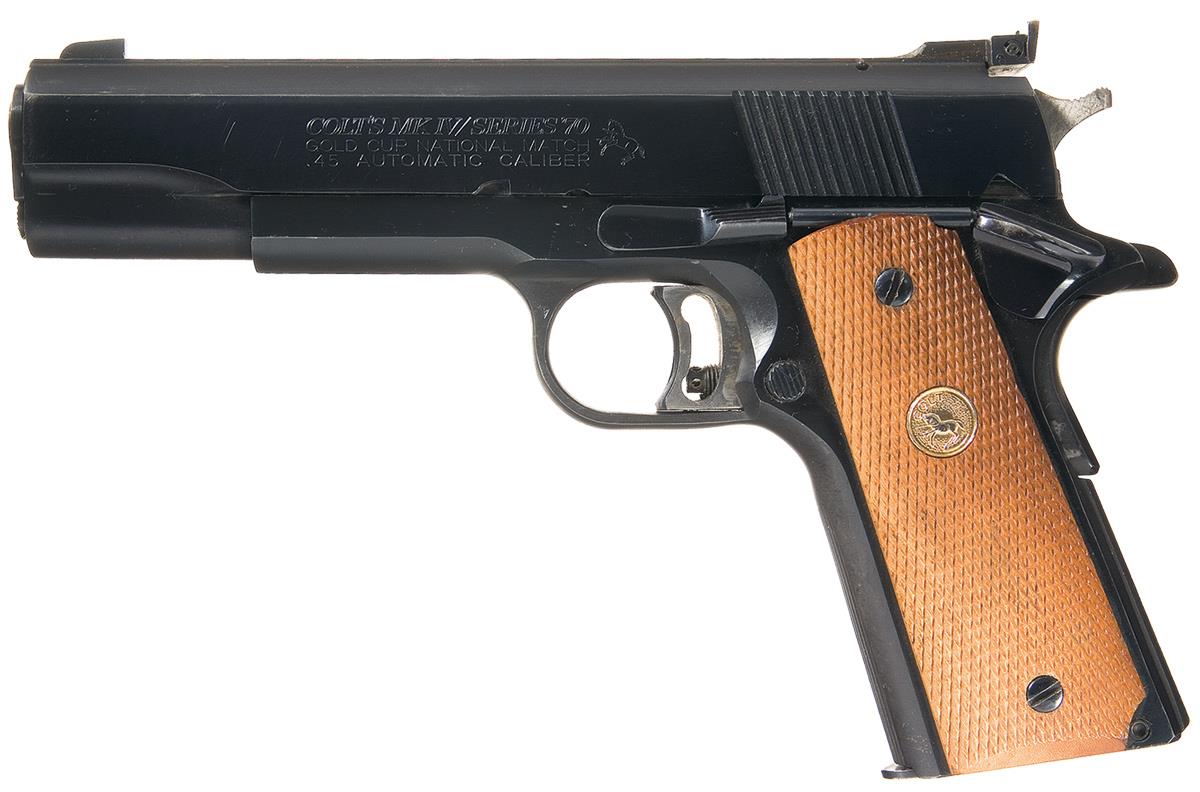 Colt National Match Pistol 45 ACP | Rock Island Auction
