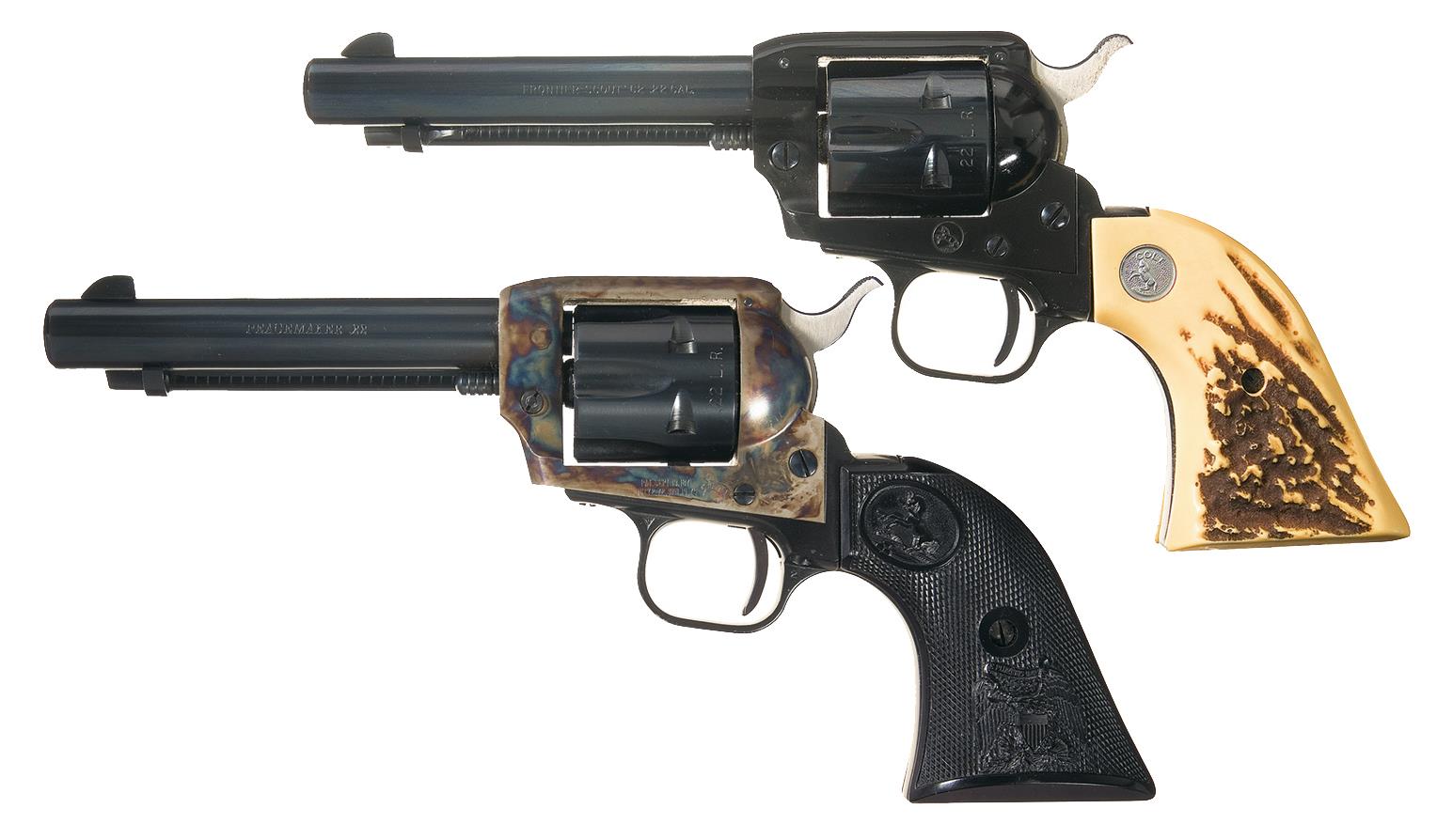 Two Colt Single Action Revolvers Rock Island Auction 6790