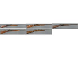 Five Military Pattern Bolt Action Sporting Rifles